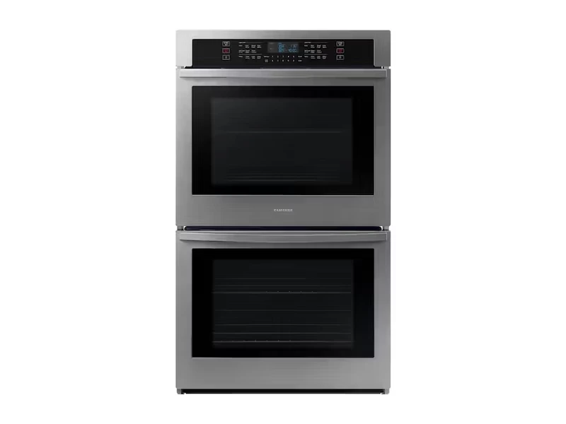 Stainless gas range - front view